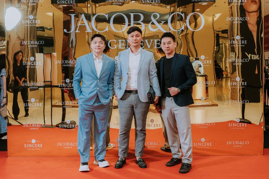 Alvin Ng at the Jacob and Co event