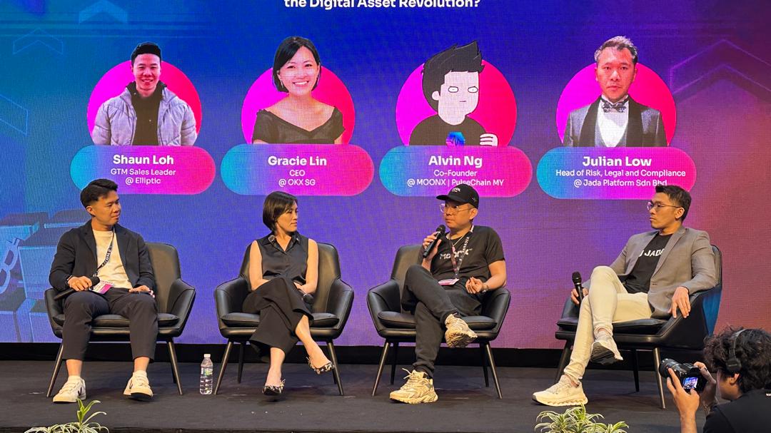 Alvin Ng as panel guest, Malaysia Blockchain Week