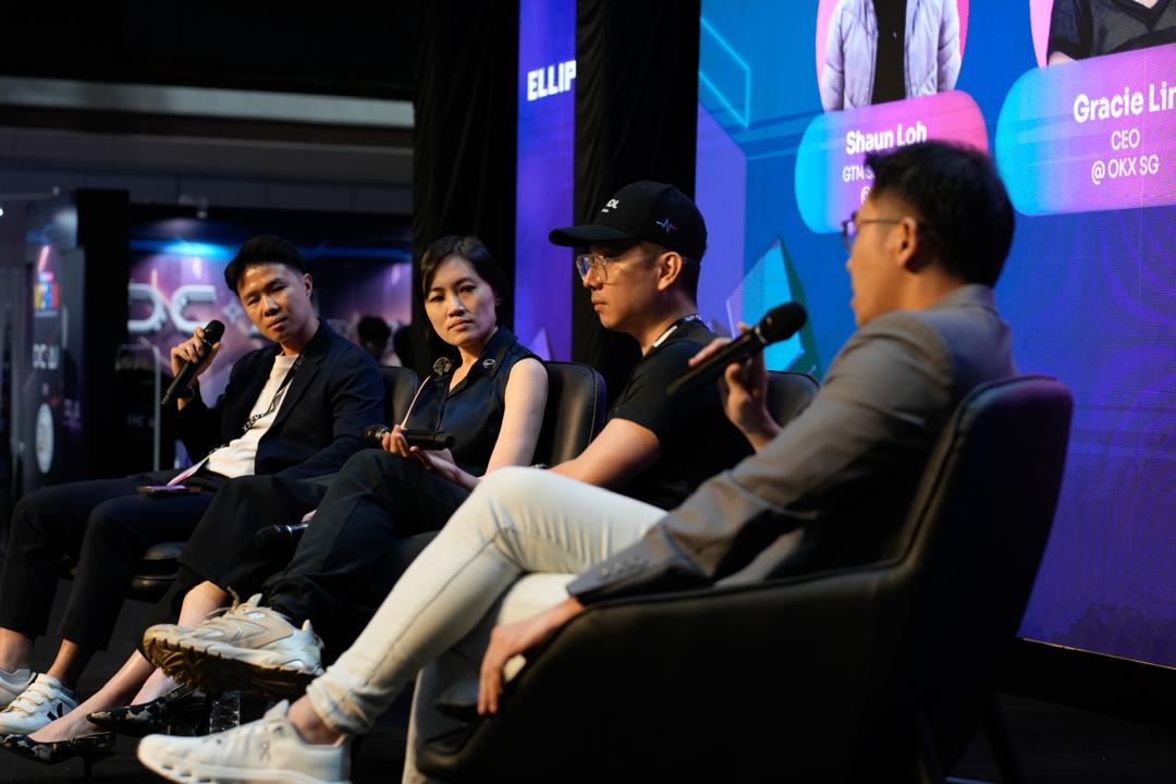 Alvin Ng in panel discussion, Malaysia Blockchain Week