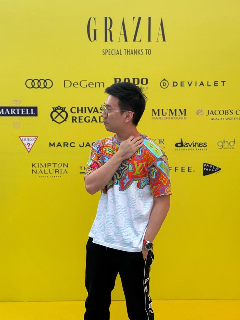 Alvin Ng at the Grazia media event