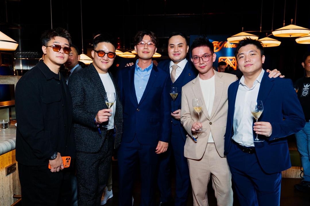 Alvin Ng at the H. Moser and Cie event