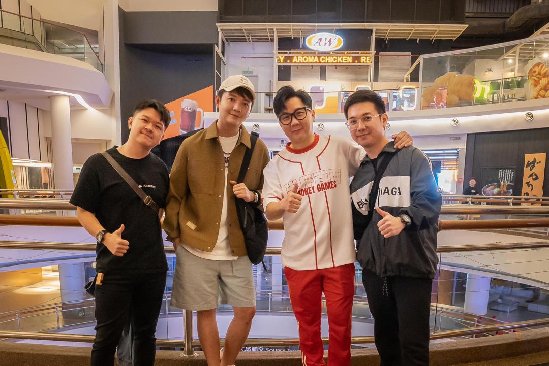 Alvin Ng supporting the local film industry