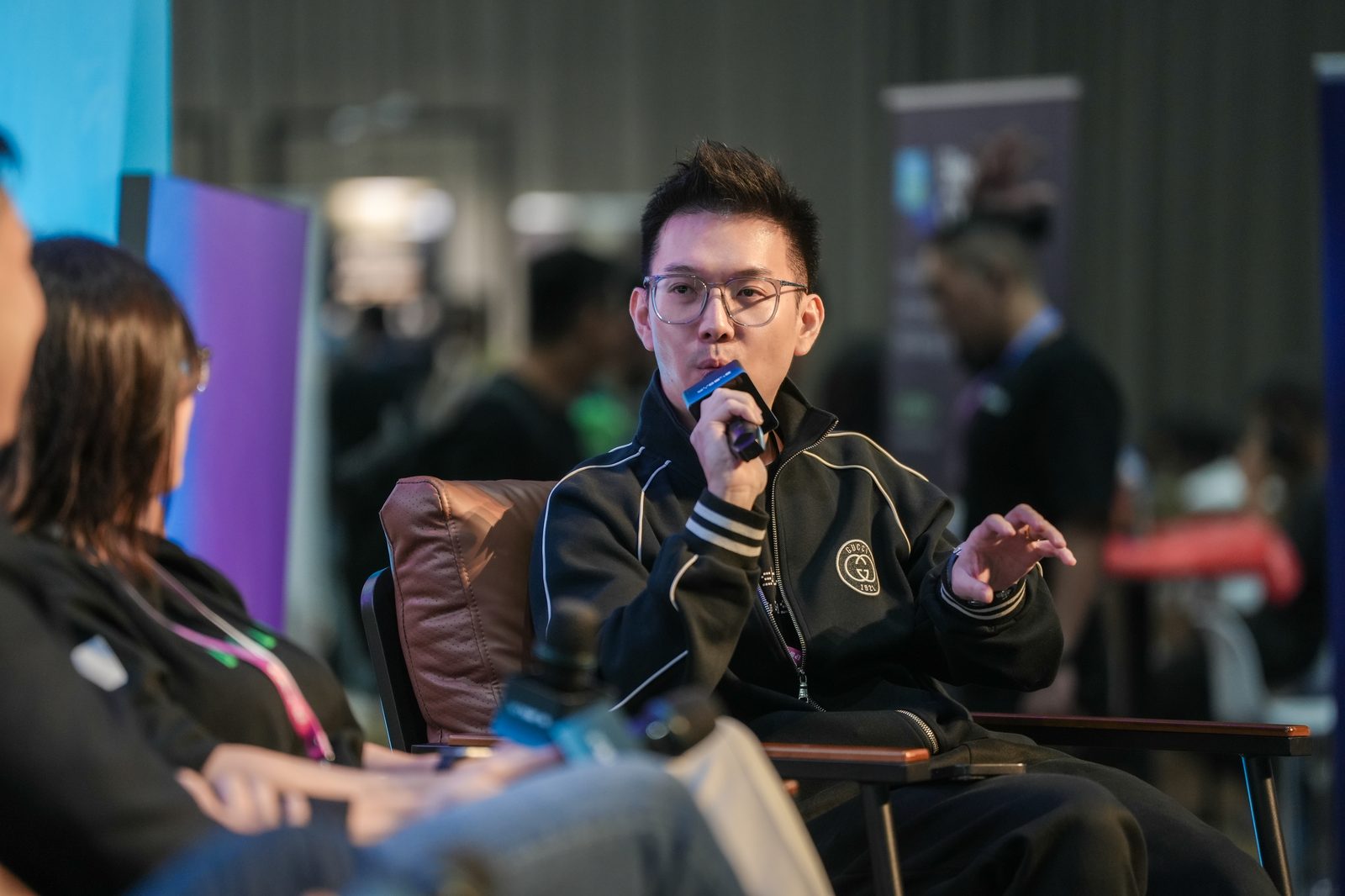 Alvin Ng speaking on stage at Malaysia Blockchain Week 2026