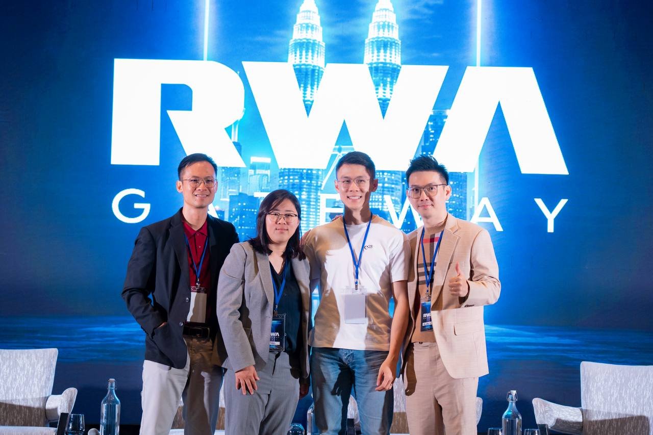 Alvin Ng with fellow panelists at RWA Gateway